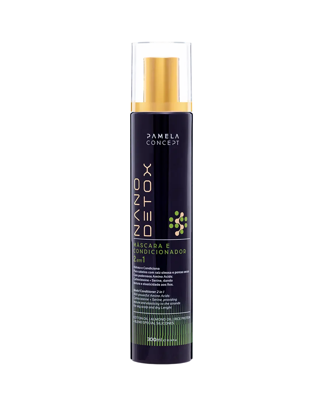 Máscara e Condicionador 2 em 1 Nano Detox